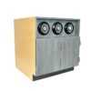 3 Cup Dispenser Cabinet - 30”
